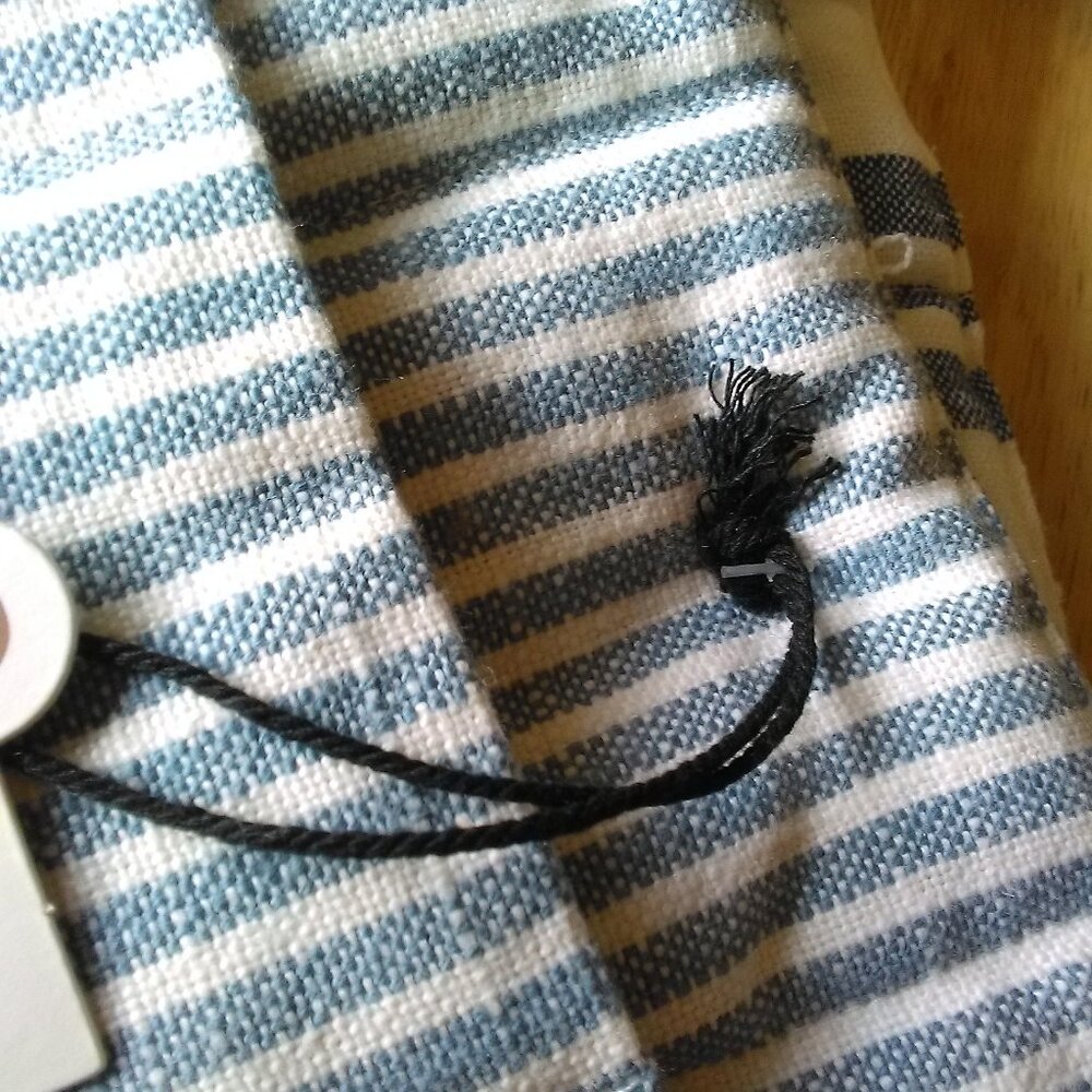 NWT HEARTH & HAND with Magnolia 2pc Plaid and Stripe Potholder Set - Picture 11 of 11